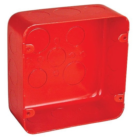 Southwire Electrical Box, 42 cu in, Plenum Box Type, Steel, Square Shape 72171-SVTRED